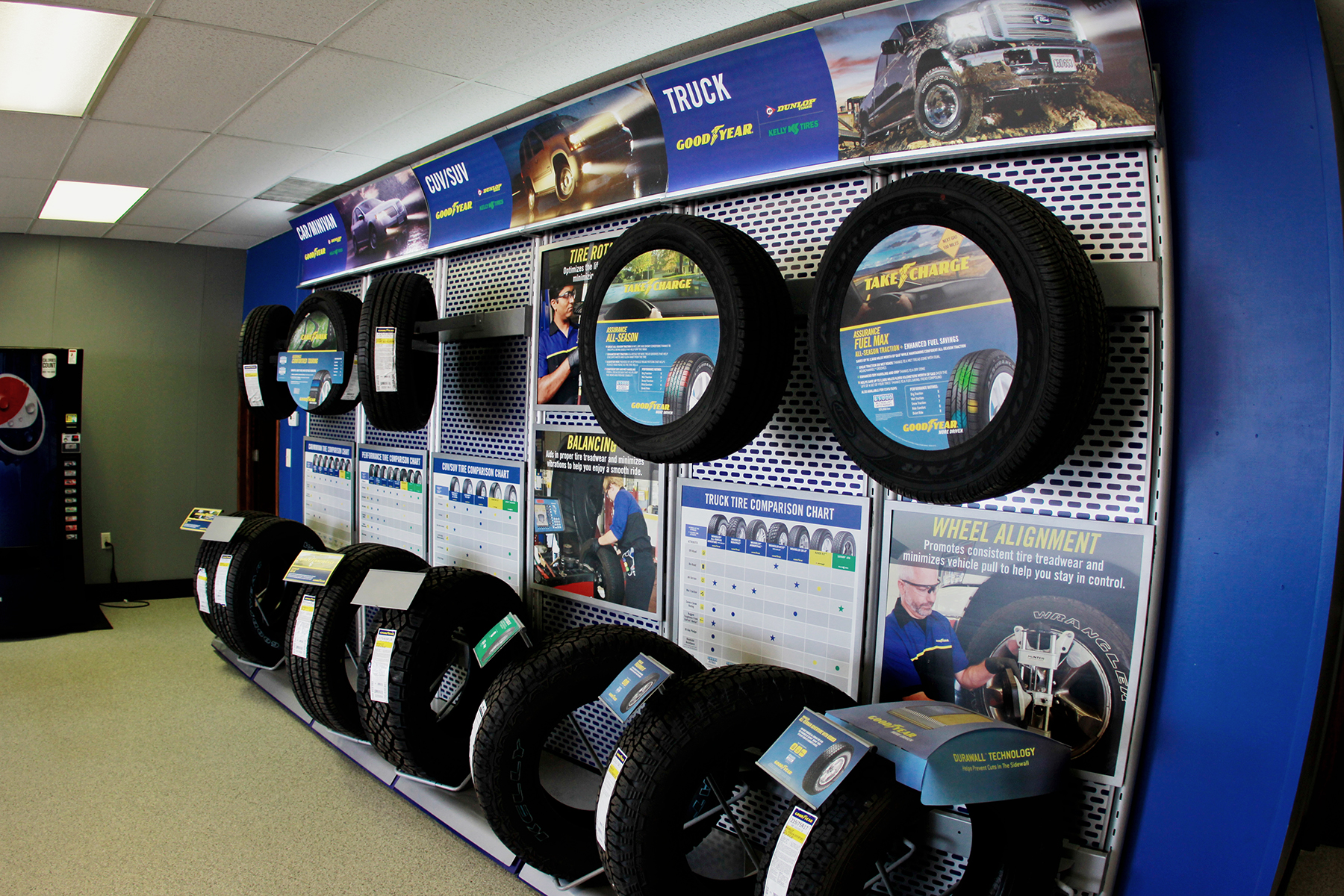 Cliff's Tire Oshkosh Inside